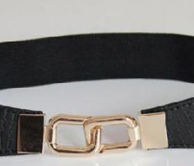 Clasp Belt - Black